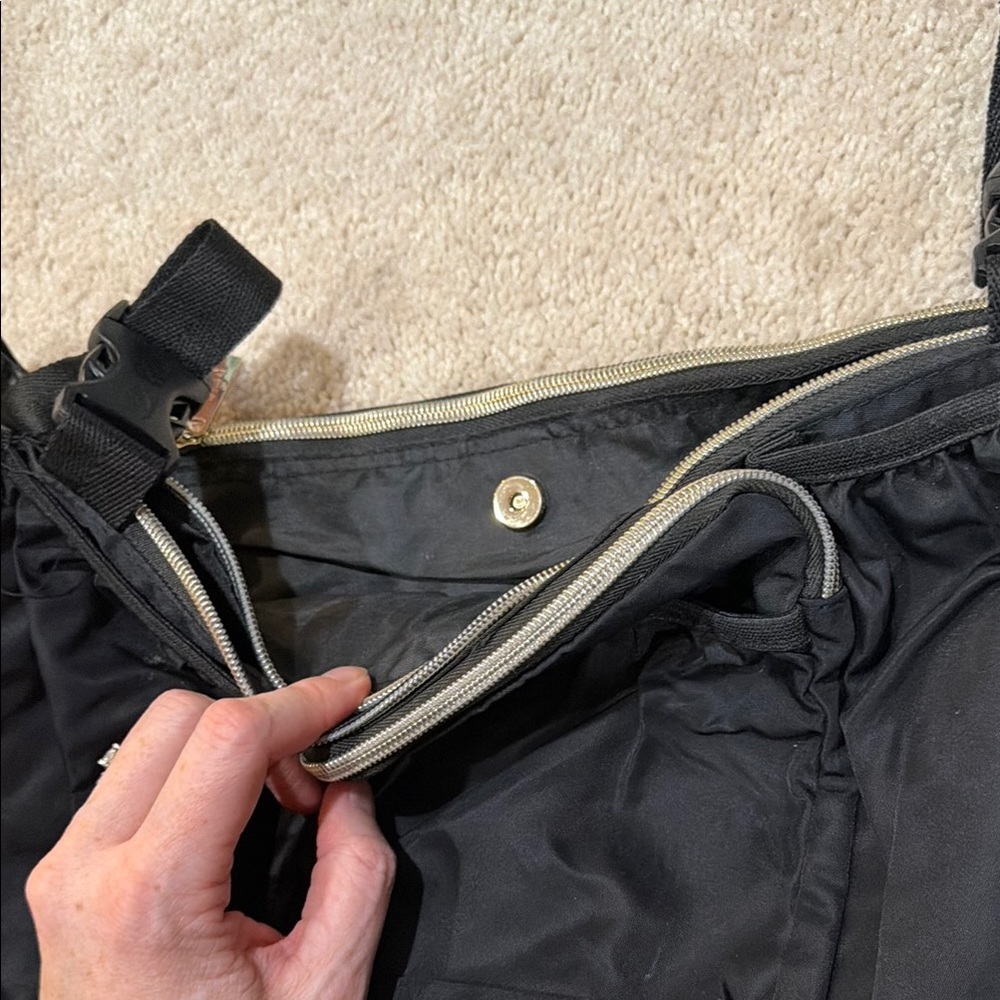 beis stroller caddy /removable diaper bag with strap - Picture 3 of 3